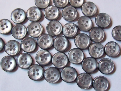 Pearl 4-Hole Flat Button Sewing Buttons