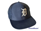 Vintage DETROIT TIGERS  MESH SNAPBACK TRUCKER HAT by U.I.I. MLB Licensed Med/Lg 