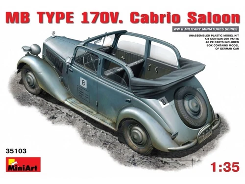 Modellini statici auto scala 1:35 MB