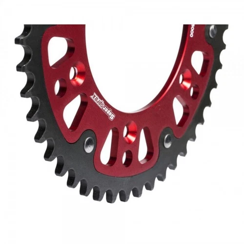 Supersprox Red Motorcycle & Scooter Drivetrain Sprockets