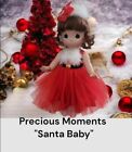 14" "Santa Baby" by Linda Rick Precious Moments Christmas figurine Ornament Doll