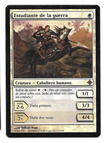 Criaturas de juegos de cartas coleccionables blancos raros Magic: The Gathering