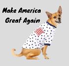 Top Paw® Small Make American Great Again Holiday Tee Shirt  Stars & Stripes USA