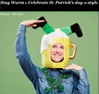 St Patrick's Day Top Hat Leprechaun  Beer Mug Plush Party Hat  