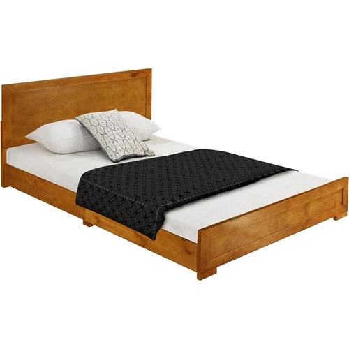 Plataforma del marco de pino King camas Marcos