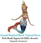 Princess Mermaid Coastal Nautical Sea Life Tropical Decor Keepsake Xmas Ornament