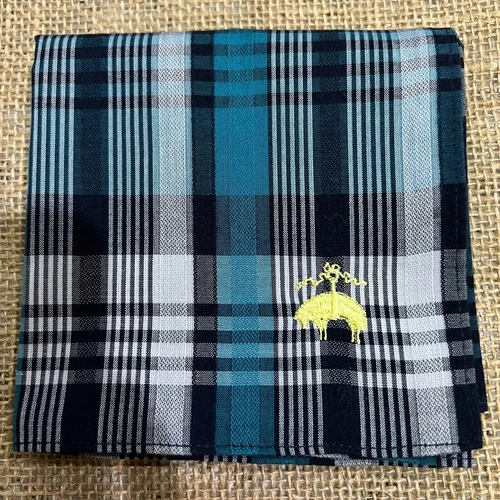 Brooks Brothers cuadriculados Pañuelos cuadrados de bolsillo para hombres