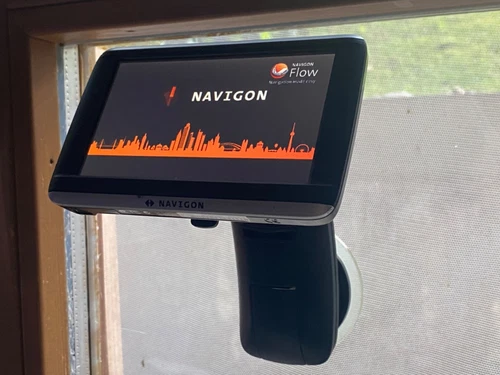 Tragbare Navigationsgeräte Navigon Alternativroute