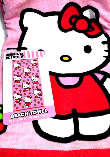 Sanrio 100% Cotton Bath Beach Towels