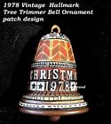 1978 Vintage Hallmark Christmas figurine Ornament Schneeberg Bell