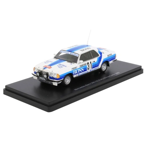 Modellini statici di auto da corsa Rally in resina per Mercedes