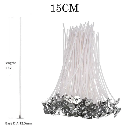 15 cm Fuß Kerzendochte zur Kerzenherstellung