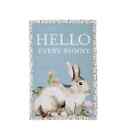 Easter Bunny Rabbit Spring Summer Holiday  Garden Flag Double Sided  