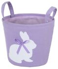 Decorative Fabric Basket - Purple