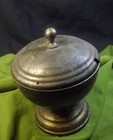 &nbsp;VINTAGE GRAND SILVER CO WEAR BRITE NICKEL SILVER Compote ~Rare