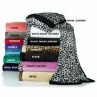 Concierge Soft & Cozy Micro plush Throw Blanket Snow Leopard
