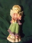 K's Collection Angel with a candle Figurine