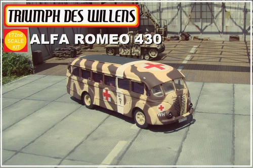 Modellini statici di aerei e veicoli spaziali in resina per Alfa Romeo