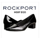 Rockport Total Motion Gracie Pumps - Black Patent Leather Size 8 MSRP $120