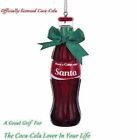Kurt Adler Share a Coke w/ Santa Coca-Cola Bottle nostalgic Keepsake Ornament