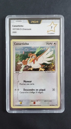 Cartes pokémon JCC EX emeraude à l'unité de jeux de cartes à collectionner