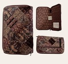 Victorian heart quilted wallet/wristlet-new without tags