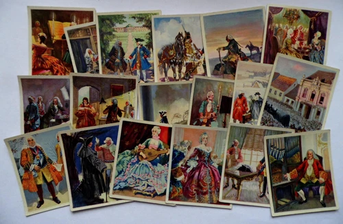 Bilder aus Sammelalben (bis 1945) mit Geschichts-Motiv