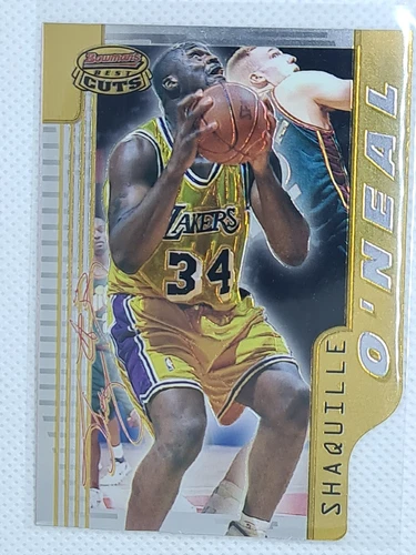 Bowman Shaquille O'Neal Basketball Sports Trading Cards & Accessories