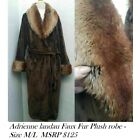 Adrienne landau Faux Fur Plush robe -  Size M/L  MSRP $125