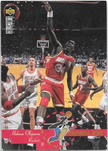 Cartes 1995 Upper Deck basket-ball à l'unité à collectionner sportives