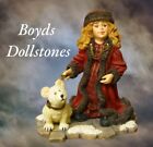 Boyds Dollstone #3564 Lara with Peary...Moscow at Midnight  