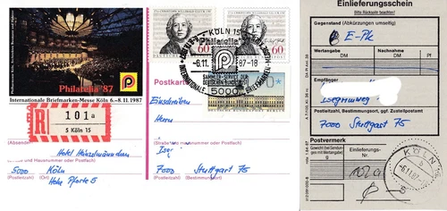 Briefmarken aus Deutschland (ab 1945) als Ganzsache