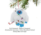 Bigfoot Abominable Snowman, Forest Woodland Animal Disney Yeti Faux Fur otnament