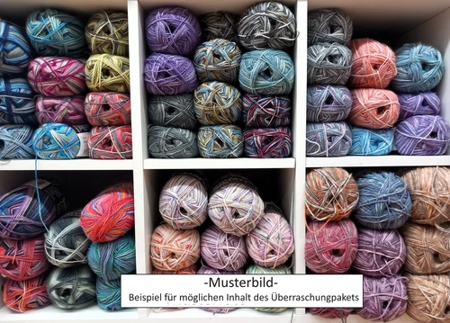 Gemischte Handarbeits-Garne-Sortimente aus Polyamid