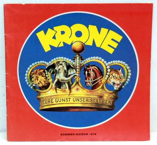Zirkus-, Programme & Programmhefte-Memorabilia Krone