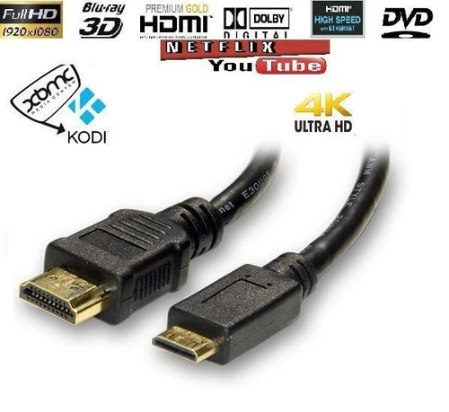 1: 3 HDMI Mini Male Video HDMI Cables