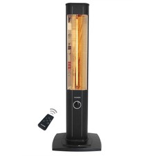 Vasner StandLine 25R Infrarot Stand-Heizstrahler schwarz Heizstrahler 2500 Watt 