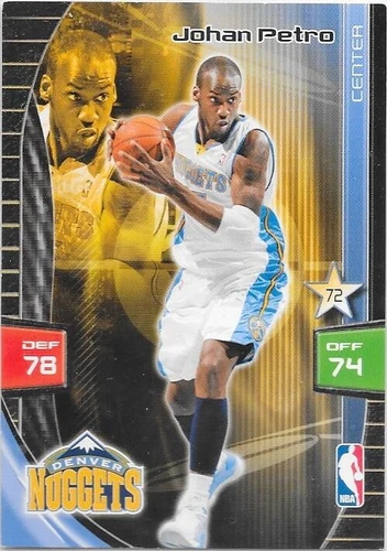 Cartes 2009 Panini basket-ball à l'unité à collectionner sportives