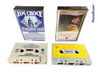 Lot of 2 JIM CROCE CASSETTE TAPES Greatest Hits ('76) Time In A Bottle ('76) 