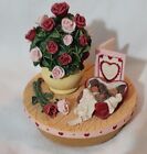 Our America yankee Candle Capper Topper Valentine’s Roses Chocolates Sweetheart