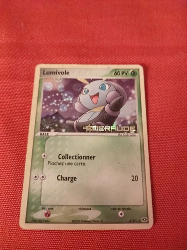 Cartes rares à l'unité de jeux de cartes à collectionner Pokémon JCC EX emeraude, en français