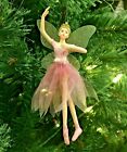 Pink Iridescent Princess Fairy Ballerina Sugar Plum Nutcracker xmas Ornament