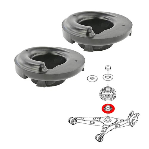 Resortes de ballesta y helicoidales traseros Sin marca para coches