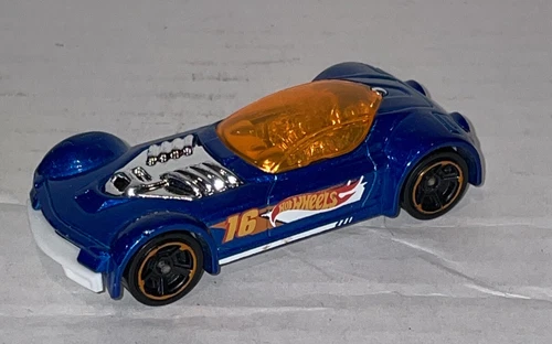 Hot Wheels Track Stars Metal Branco brinquedo e de metal fundido Escala 1:64