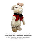 23" Plush Standing Greeter Peter Rabbit Bunny Entryway Porch Anywhere Home Decor