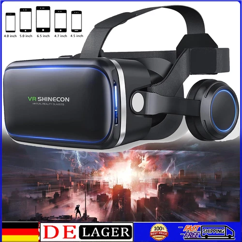 VR-Brillen für das Smartphone in Schwarz