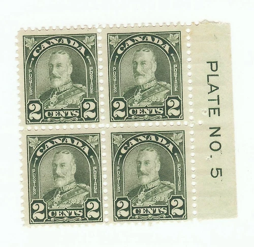 Timbres d'Amérique du nord blocs neuf sans trace de charnière avec 2 timbres