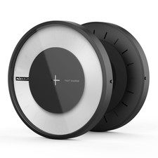 Qi Fast Wireless Charger Charging LED Pad for iPhone X/8/8 Plus Galaxy Note 8/S8