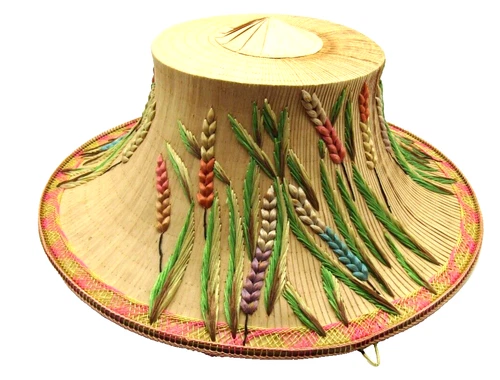 Handmade Bambú Verano/Playa Ropa, Calzado y Accesorios Vintage