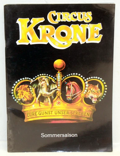 Zirkus Zirkus-, Programme & Programmhefte-Memorabilia Krone